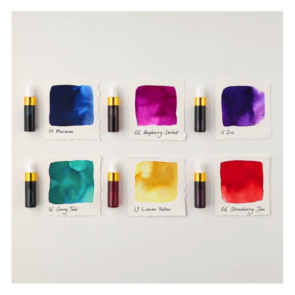 Set of Jewel Mini Ink Collection - Tom’s Studio - 6 x 5 ml