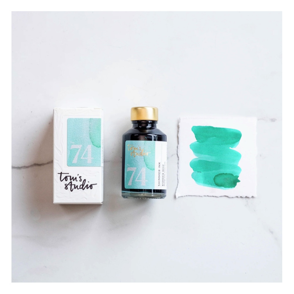 Atrament Shimmer Ink - Tom's Studio - 74 Barrier Reef 50 ml