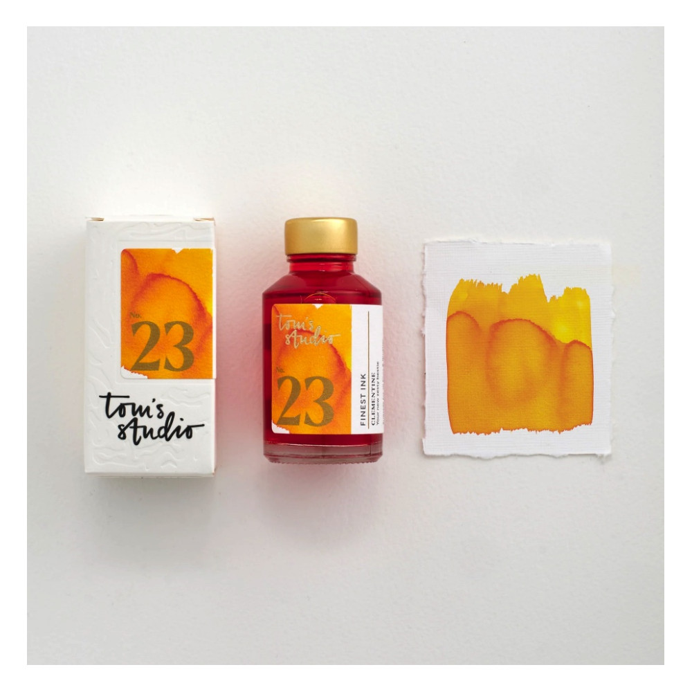 Finest fountain pen Ink - Tom’s Studio - 23 Clementine 50 ml