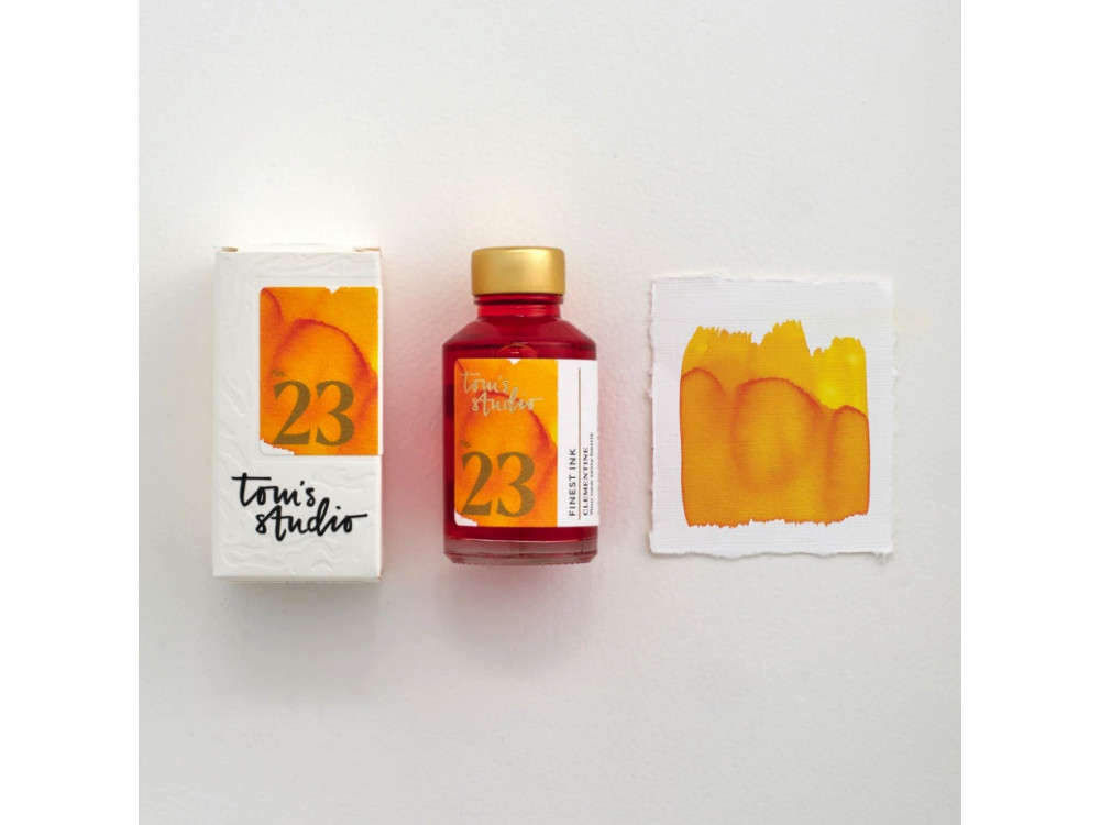 Finest fountain pen Ink - Tom’s Studio - 23 Clementine 50 ml