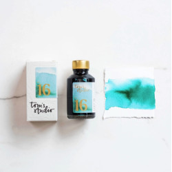 Atrament Finest Ink - Tom's Studio - 16 Sunny Teal 50 ml