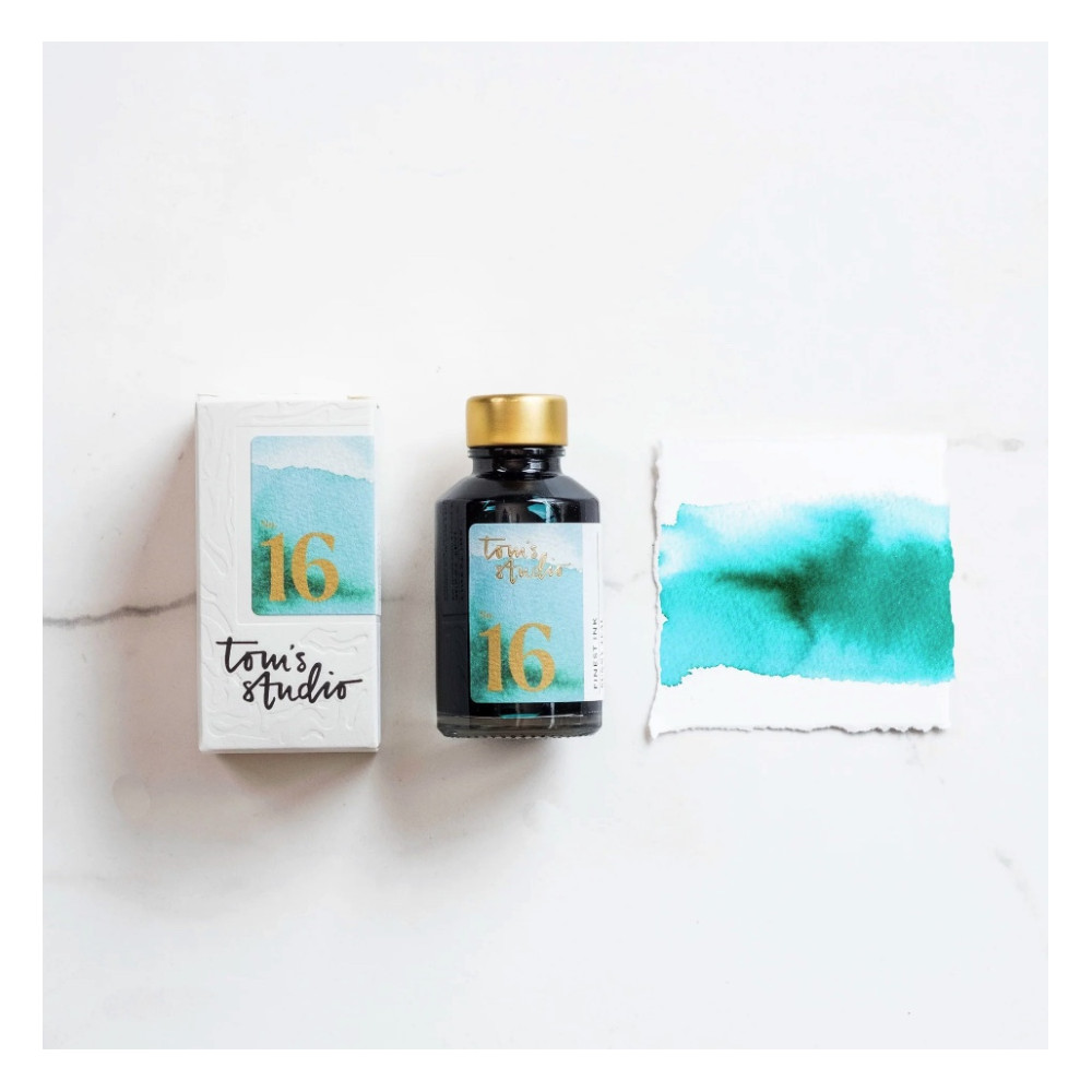Atrament Finest Ink - Tom's Studio - 16 Sunny Teal 50 ml