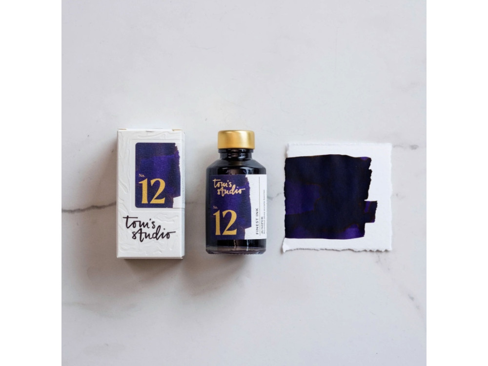Finest fountain pen Ink - Tom’s Studio - 12 Juniper 50 ml