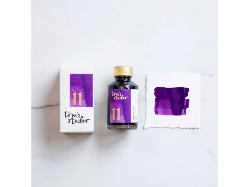 Finest fountain pen Ink - Tom’s Studio - 11 Iris 50 ml