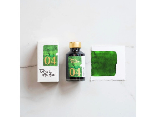 Finest fountain pen Ink - Tom’s Studio - 04 New Forest Green 50 ml