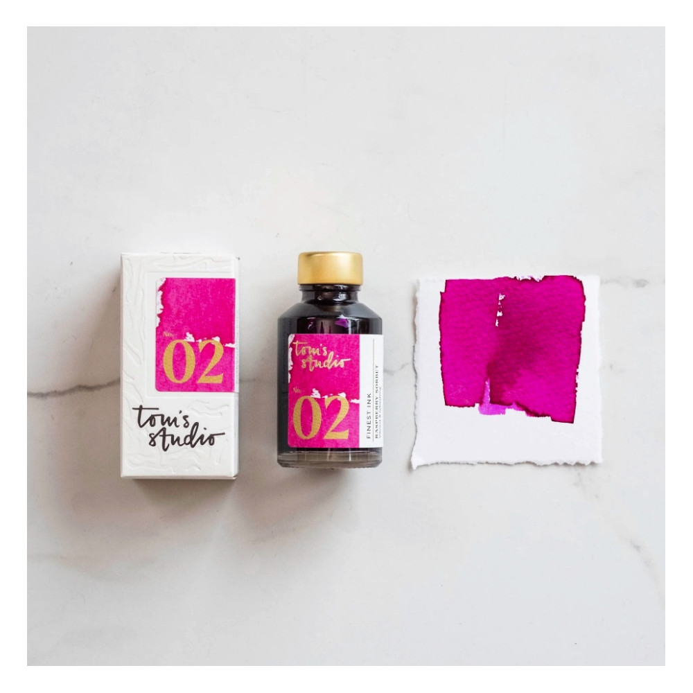 Atrament Finest Ink - Tom's Studio - 02 Raspberry Sorbet 50 ml