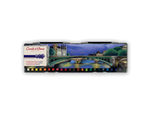 Set of Colour Carrés Pastels - Conté à Paris - 24 pcs