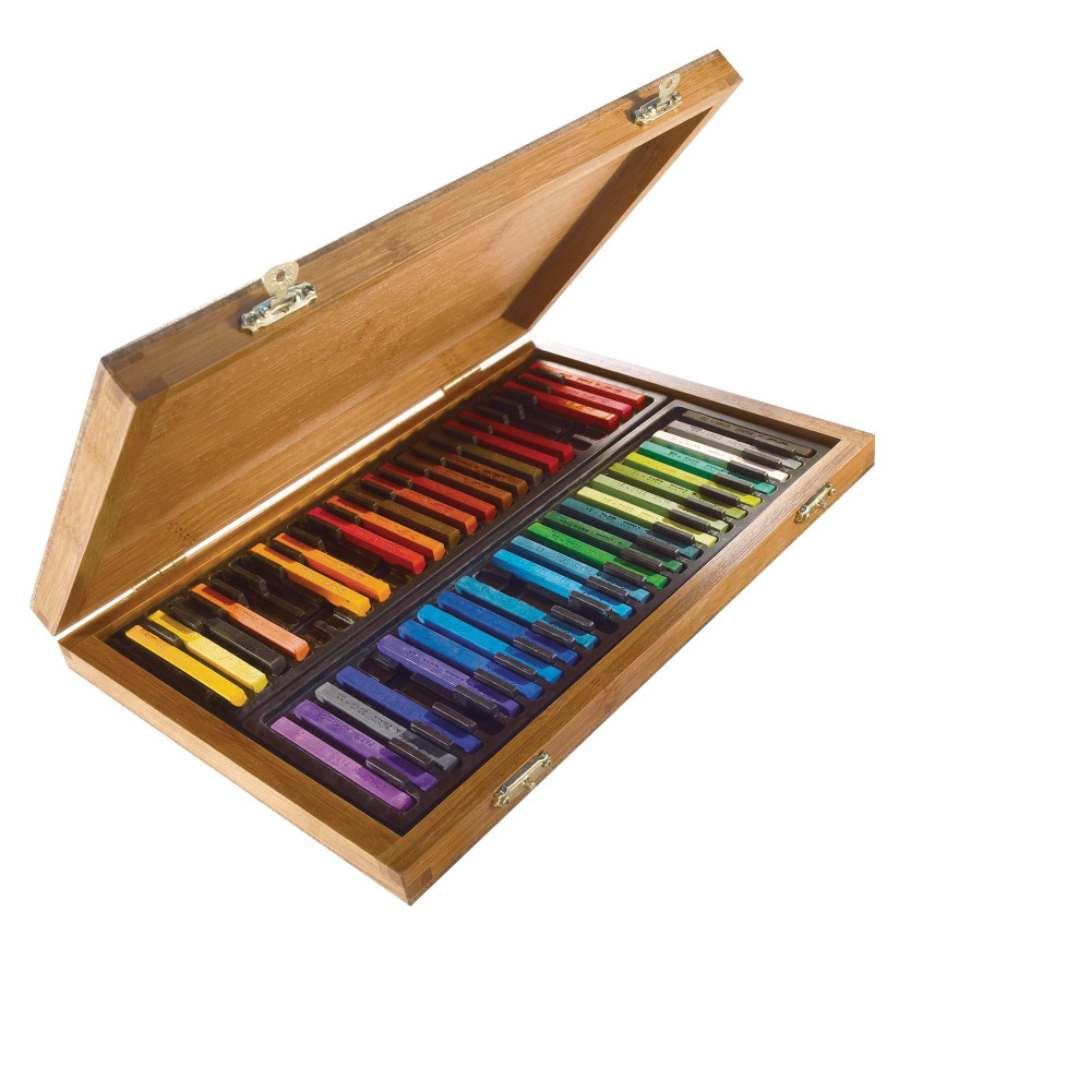 Set of Colour Carrés Pastels - Conté à Paris - 48 pcs