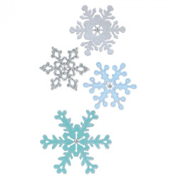 Sizzix Thinlits Die Set - Thinlits Die - Snowflakes 2 - 4 pc.