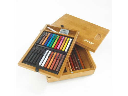 Set of Carrés Pastels sketch set - Conté à Paris - 33 pcs