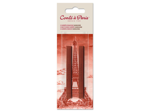Set of Sketching Carrés Pastels - Conté à Paris - Sanguine 2 pcs