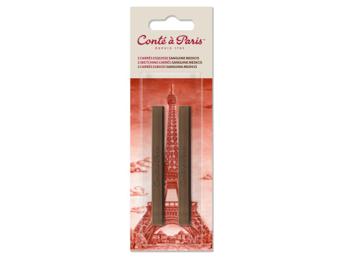 Zestaw suchych pasteli Sketching Carrés - Conté à Paris - Sanguine Medicis 2 szt.