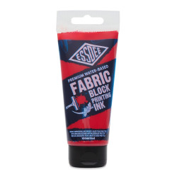 Farba tusz do linorytu Fabric Block Printing Ink - Essdee - Red 100 ml