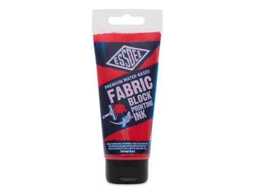 Farba tusz do linorytu Fabric Block Printing Ink - Essdee - Red 100 ml