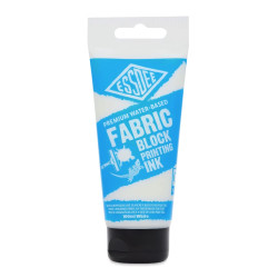 Farba tusz do linorytu Fabric Block Printing Ink - Essdee - White 100 ml