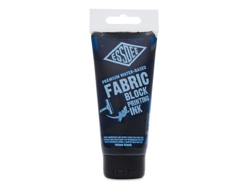 Farba tusz do linorytu Fabric Block Printing Ink - Essdee - Black 100 ml