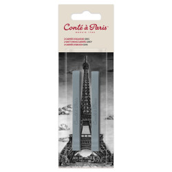 Set of Sketching Carrés Pastels - Conté à Paris - Grey 2 pcs