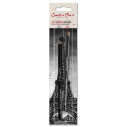 Zestaw ołówków Sketching - Conté à Paris - Black HB/2B 2 szt.