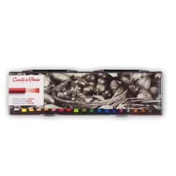 Set of Assorted Soft Pastels - Conté à Paris - 20 pcs