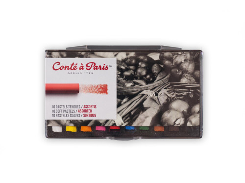 Zestaw pasteli Soft Pastels - Conté à Paris - 10 szt.