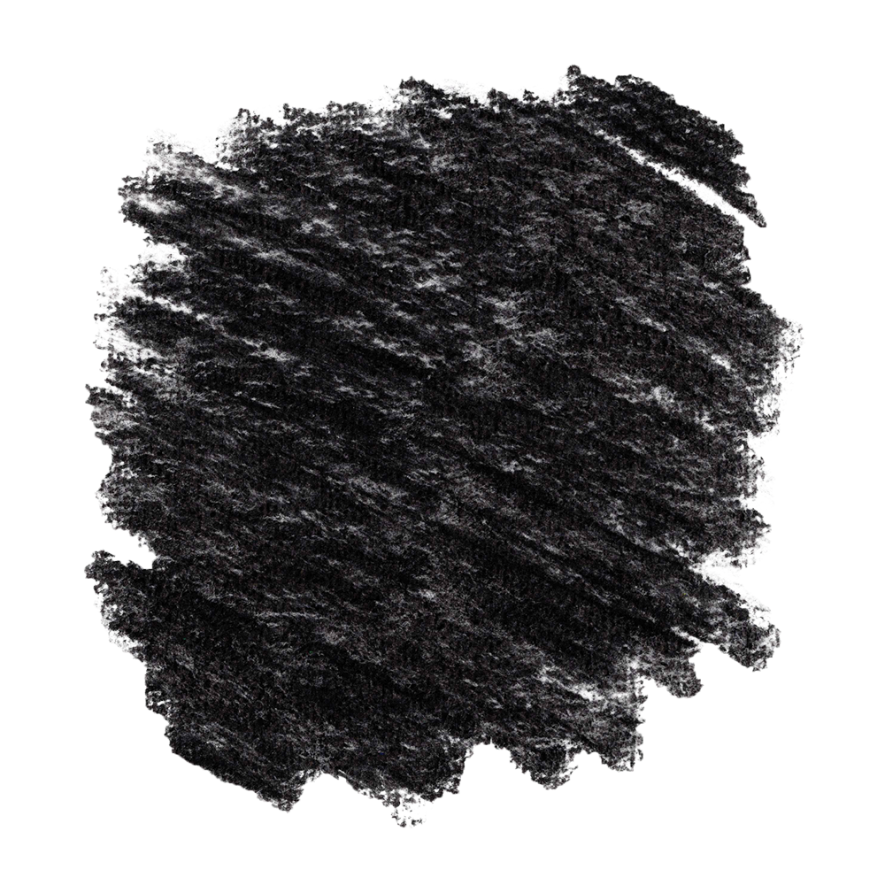 Set od Natural Charcoal - Conté à Paris - 4 mm 5 pcs