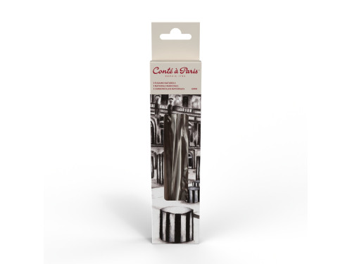 Set od Natural Charcoal - Conté à Paris - 6 mm 5 pcs