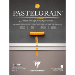 Papier do pasteli suchych PastelGrain No.1 - Clairefontaine - 30 x 40 cm 360 g 12 ark.