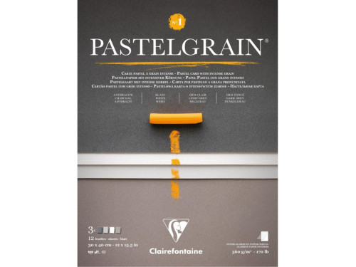 PastelGrain paper pad No.1 - Clairefontaine - 30 x 40 cm 360 g 12 sheets