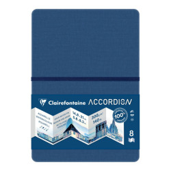 Szkicownik gładki Accordion A5 - Clairefontaine - 300 g 8 ark.