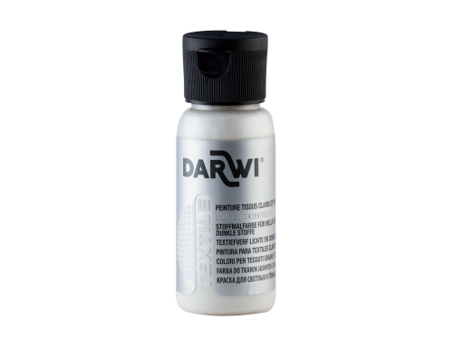 Farba do tkanin Textile - Darwi - White 50 ml
