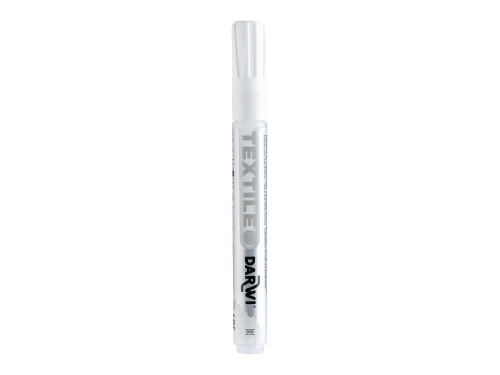 Textile fabric marker - Darwi - White 2 mm
