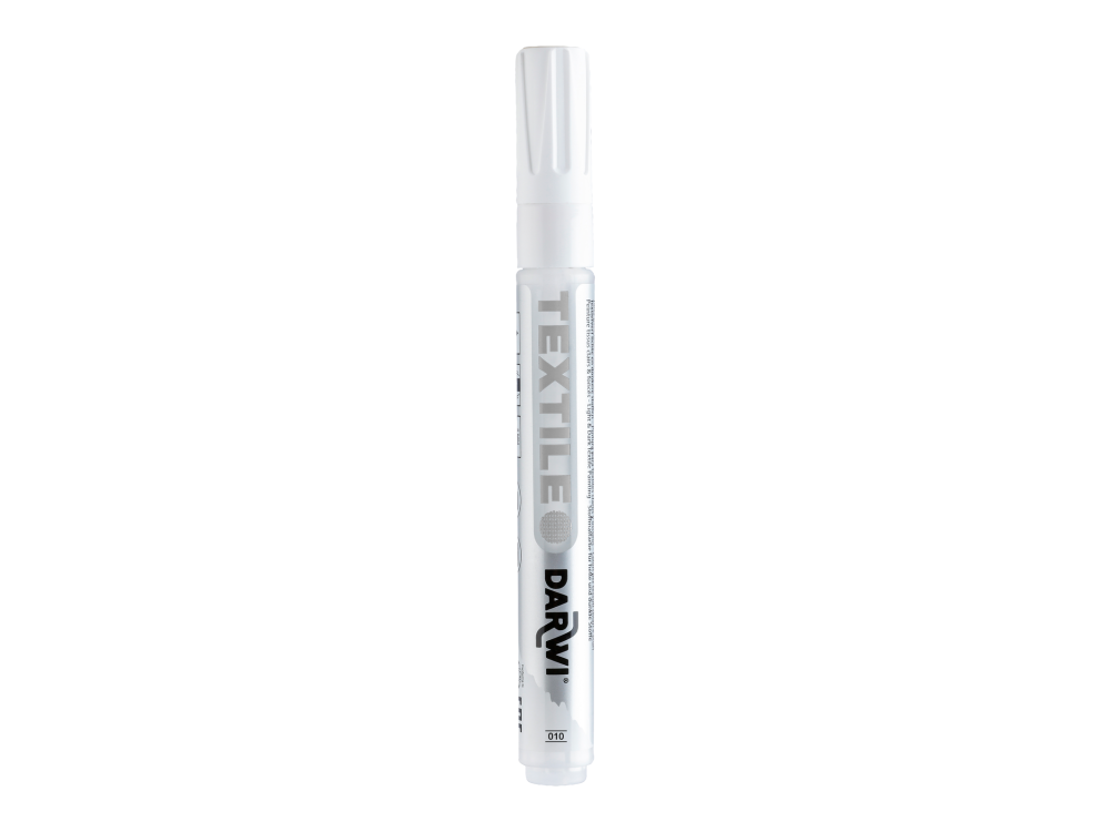 Marker do tkanin Textile - Darwi - White 2 mm