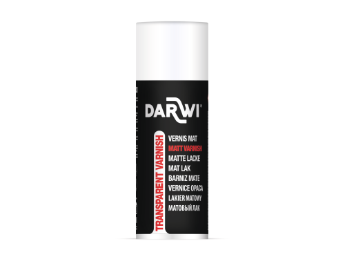 Transparent spray varnish - Darwi - Matt 400 ml