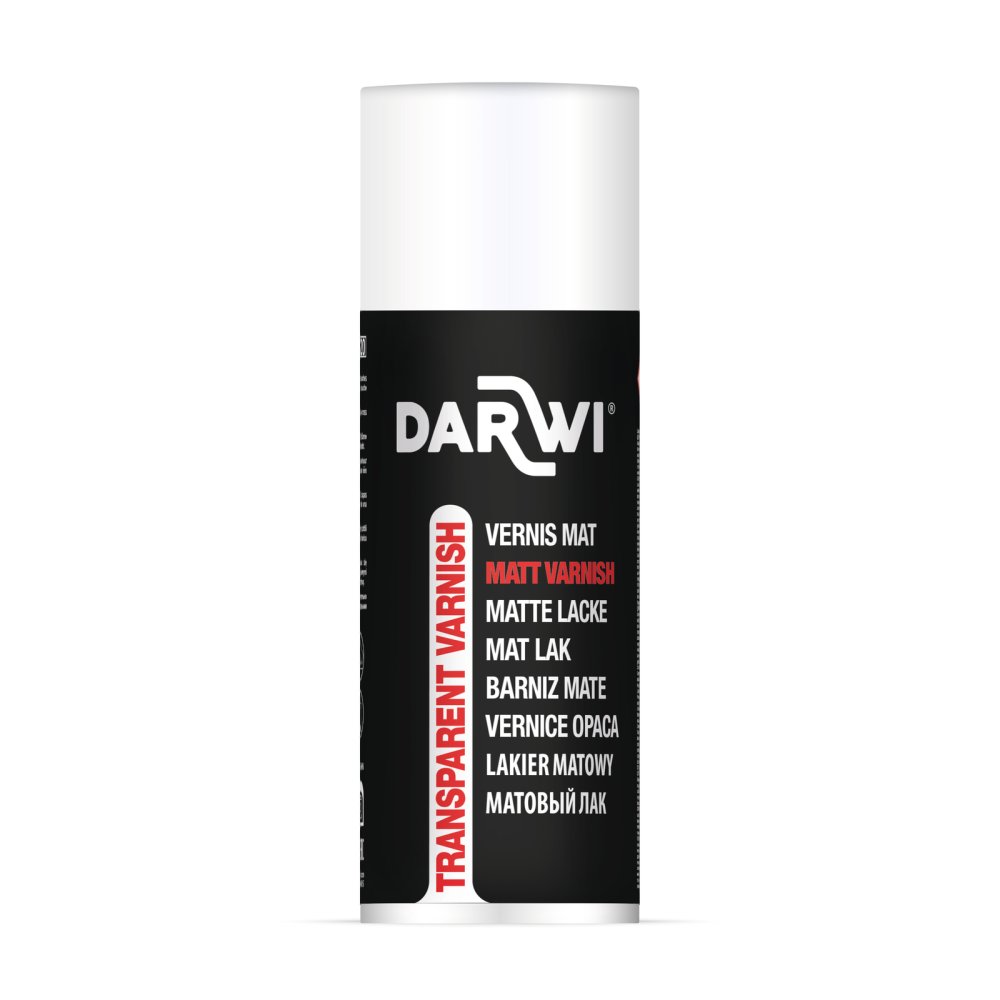 Transparent spray varnish - Darwi - Matt 400 ml