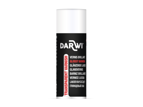 Transparent spray varnish - Darwi - Glossy 400 ml