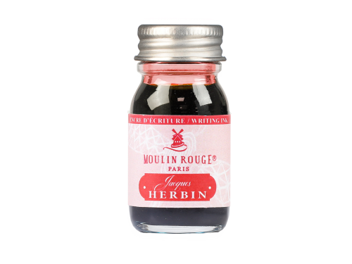 Ink bottle - J.Herbin - Moulin Rouge 10 ml