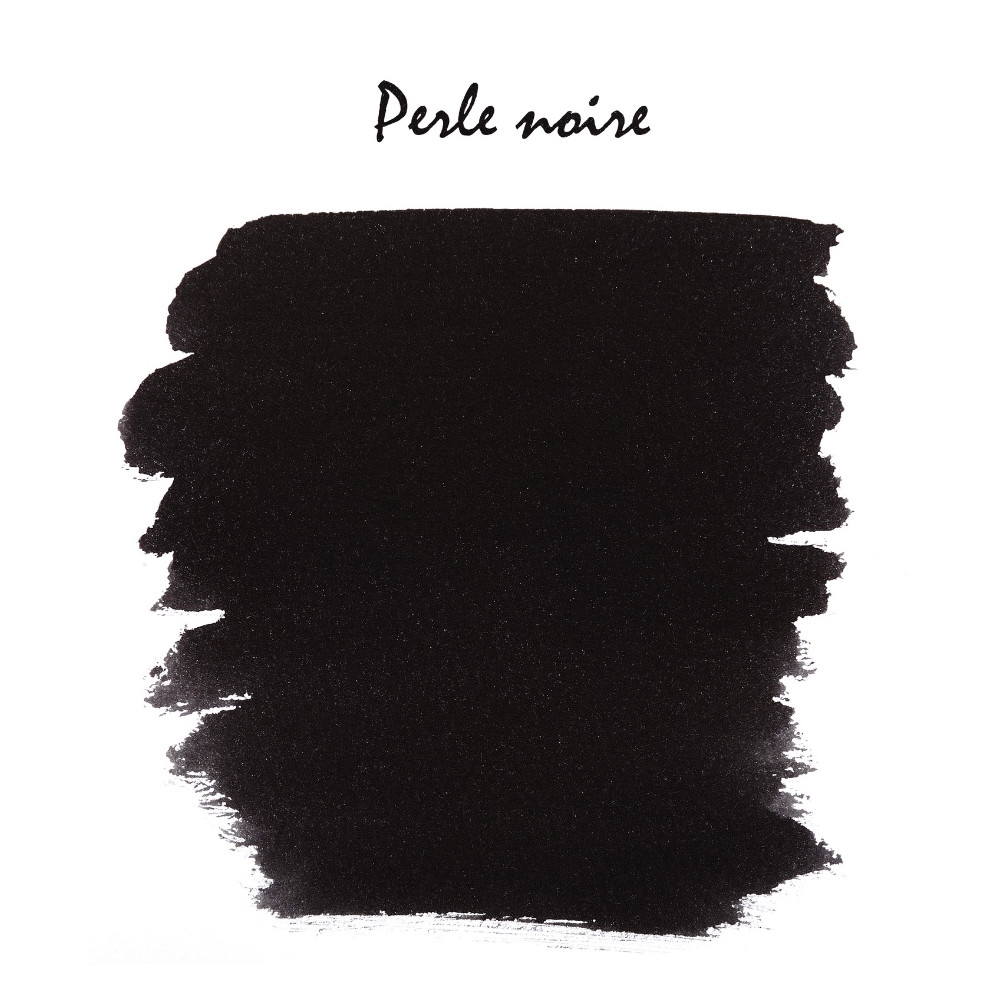 Naboje atramentowe - J.Herbin - Black 6 szt.