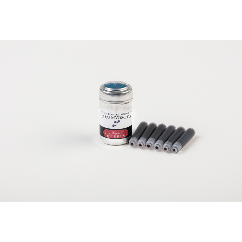 Ink cartridges - J.Herbin - Forget Me Not 6 pcs