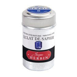 Ink cartridges - J.Herbin - Sapphire Sparkle 6 pcs