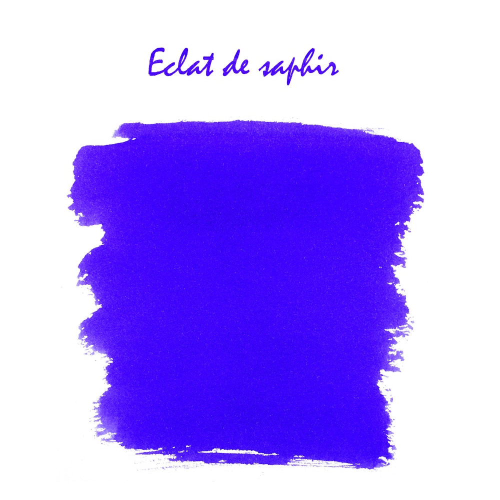 Ink cartridges - J.Herbin - Sapphire Sparkle 6 pcs