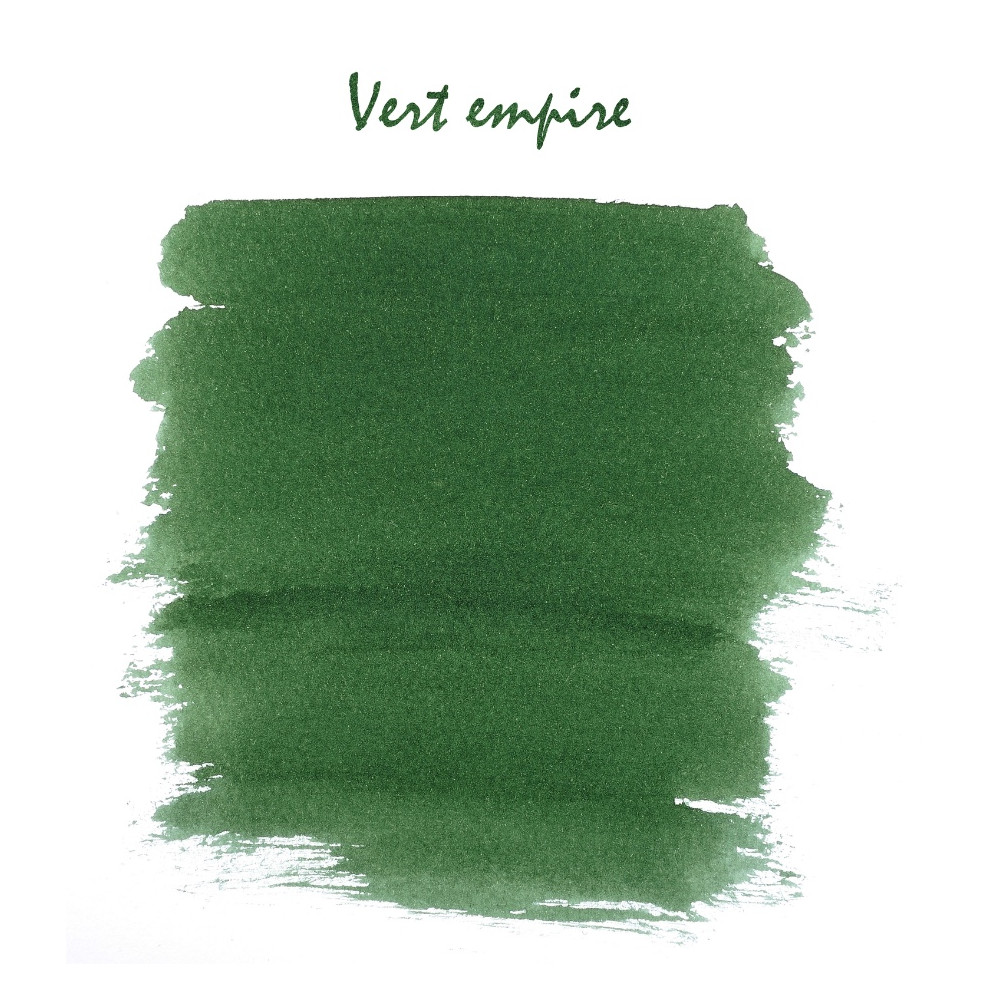 Naboje atramentowe - J.Herbin - Empire Green 6 szt.
