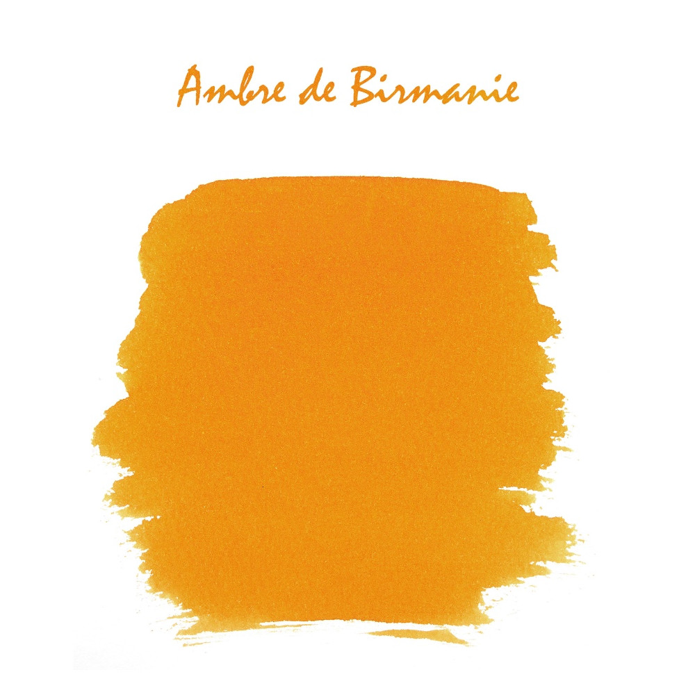 Naboje atramentowe - J.Herbin - Amber of Birmany 6 szt.