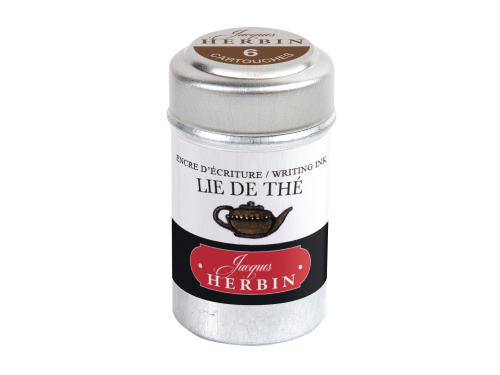 Naboje atramentowe - J.Herbin - Tea Brown 6 szt.