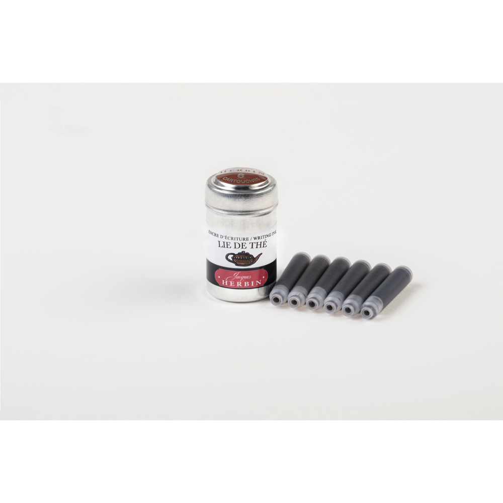 Ink cartridges - J.Herbin - Tea Brown 6 pcs