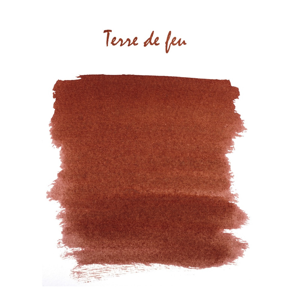 Naboje atramentowe - J.Herbin - Earth Brown 6 szt.