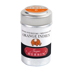 Ink cartridges - J.Herbin - Indian Orange 6 pcs