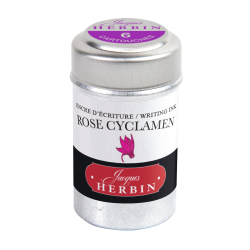 Ink cartridges - J.Herbin - Cyclamen Pink 6 pcs