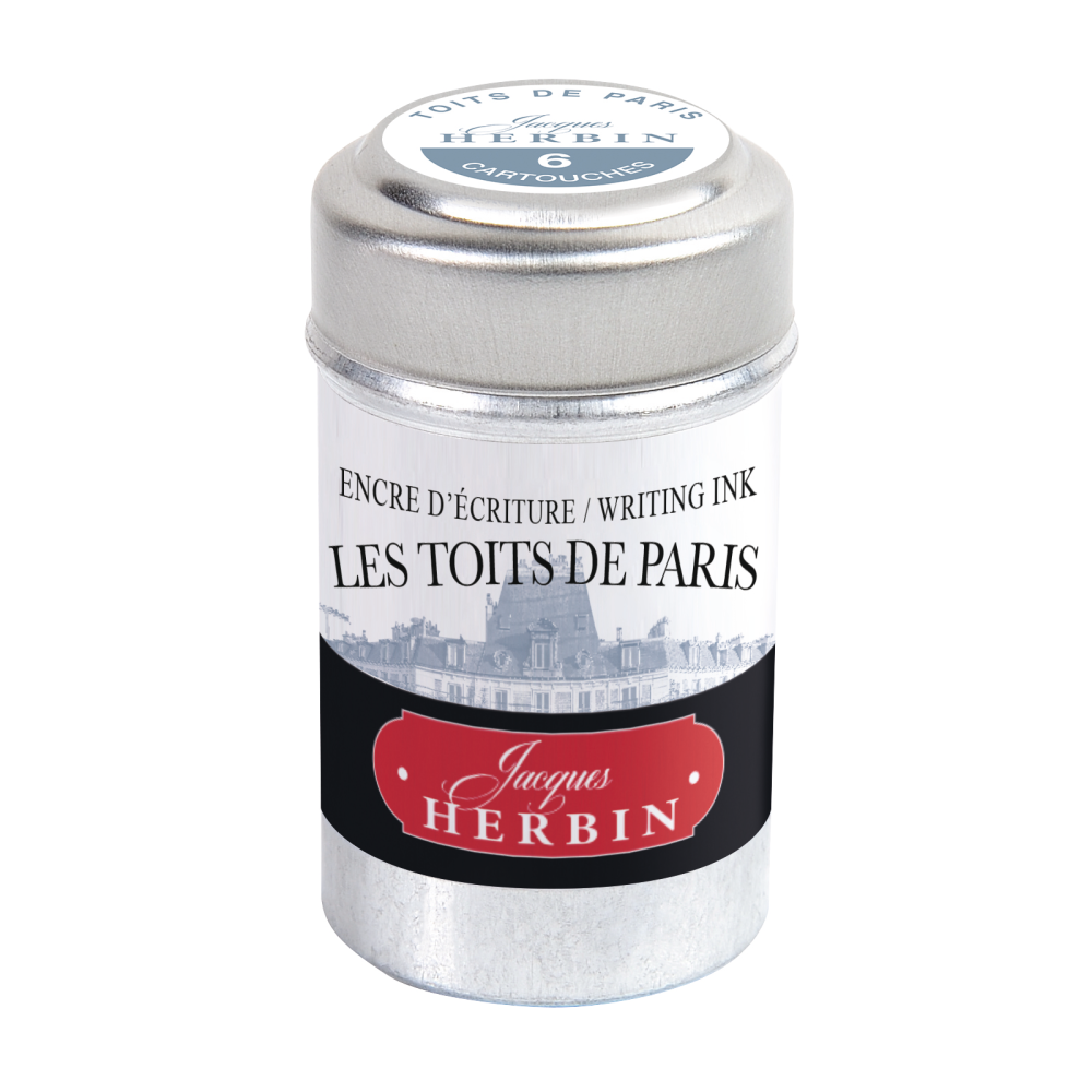 Ink cartridges - J.Herbin - Les Toits de Paris 6 pcs