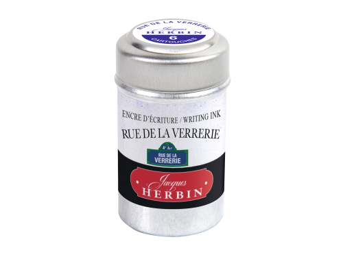 Ink cartridges - J.Herbin - Rue de la Verrerie 6 pcs