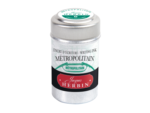 Ink cartridges - J.Herbin - Metropolitain 6 pcs